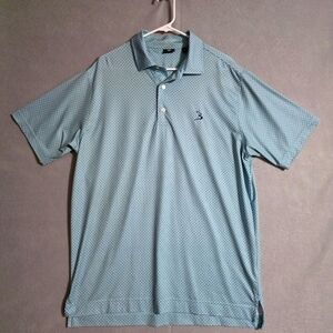 Footjoy Mens Dot Geo Print Lisle Golf Polo 30056 Size Large